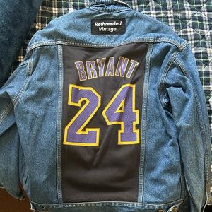 Custom Kobe Bryant Jean Jacket